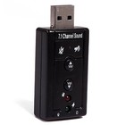 Usb 2 0 External 7 1 Channel 3d Virtual Audio Sound Card Mic Adapter Pc Laptop