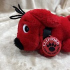 Vintage 1990 Dakin Clifford The Big Red Dog 7    Stuffed Red Animal Plush Toy