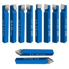 10pcs 1 4  Metal Lathe Cutting Tools Set  C-6 Carbide Tip Bits For Milling   Wel
