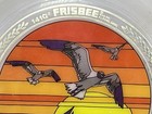 Wham-o Frisbee American Outdoor Series 141g Sailboats Gulls Sunset 1981 Vintage