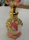Reusable Vintage Pink Butterfly Perfume Bottle Lady Essential Oil Bottle 25ml
