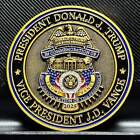 El16-4 Trump Vance Presidential Inauguration 47 Challenge Coin Maga