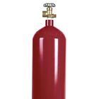 New 60 Cu Ft  Steel Nitrogen Cylinder Tank With Cga580 Valve Installed Nitro