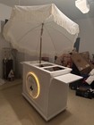 Foldable Snack Cart For Catering  Charcuterie Cart  Wedding Gift