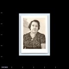 Old Vintage Photo Portrait Solo Woman Antique Photograph B w Found Picture