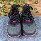 Nike Lebron 19 Bred Boys Athletic Basketball Shoes Size 3 5y Black Red Synthetic