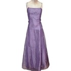 Niki Livas Y2k Lavender Sheer Netting Beaded Dress Regency Fairy Whimsical 12