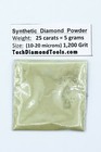 Techdiamondtools Diamond Powder 1 200 Grit 10-20 Microns  25 Cts   5 Grams