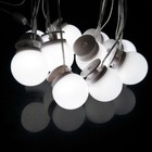 Led Mirror Lights Portable Vanity Makeup 10led Bulbs Battery Powered Hollywood