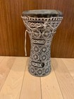 Egyptian Wooden Darbuka Doumbek Drum Handmade Mother Of Pearl Shell 