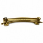Rare 10k Gold Fill Dar District Of Columbia Pin Badge Revolution Daughters Usa