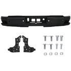 Rear Step Bumper Assembly Compatible With 2014 2015 2016 2017 Chevy Silverado