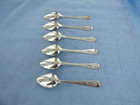 An Antique Set Of Six Sterling Silver Old English Teaspoons  London 1816 