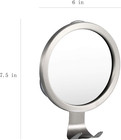 Shower Mirror Fogless For Shaving With Razor Holder  Powerful Lock Suction Fogle