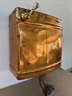 Vintage   Antique Copper Toilet Tank   Victorian  Wall Mounted
