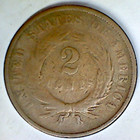 1868 Two-cent Pieces