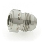 Stainless Steel 304 Male Flare Weld On Bung Mounting Fitting Weldable To 8an