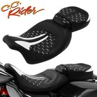 Driver   Passenger Seat Cushion Fit For Harley Touring Street Glide Cvo 09-23