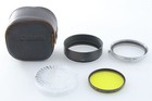 W  Case Filter  mint  Canon S-60 Metal Hood For Fl 58mm F 1 2 Lens From Japan