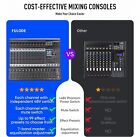 Qst Audio Mixer 12 Channel Dj Equipment With Bluetooth Usb Console Sound Board