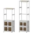 Mobile Wardrobe Wardrobe Closet Rack With Haging Rod   Cabinet For Home Storage