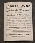Wwii Ww2 German Cigarette Card Wehrmacht Artillery Parade March W Cannons Guns