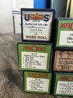 Lot Of 16 Vintage Qrs Word Roll Player Piano Music Rolls - Holiday And More