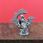 Retro Brass Seven Heavenly God Statue Fire God Statue Figurine  Model Ornament