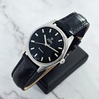 Vintage Omega Geneve Automatic 24 J Cal 552 Ref 165 041 Black Dial Men s Watch