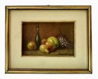 Set Of 2 Original Signed Oil Paintings By Rodriguez - Colombian  7 25    X 6   