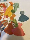 Complete Set Annette Paper Doll Book Walt Disney Whitman 1953 Vintage Full Set
