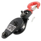 Snatch Block 2 4 8 Ton Wire Rope Tow Wrecker Recovery Sheave With Swivel Hook