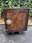 Antique Victorian-era Marvin Safe Co  Steel Safe     Hand-painted
