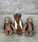 Vintage Disney Country Bears Lot Of 3 Mcdonald s Happy Meal Toys Plush Animals