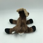 Ganz Webkinz Small Brown Moose Plush 8  Stuffed Animal Cabin Decor No Code Yy