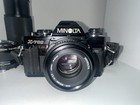 Vintage Minolta X-700 Camera With 50mm  1 1 7 Minolta Lens Plus Additional Lens
