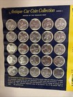 Sunoco Complete Set Of 25 Antique Car Coins 1960s Series 1 Franklin Mint