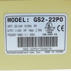 Automation Direct Gs2-22p0 Gs2 2hp Ac Drive 200-240vac 3ph 0-240v Out 7a