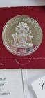 1976 Bahamas  2 Proof Sterling Silver Flamingo Coin W  Original Box   Coa