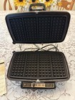 Vintage General Electric Ge Automatic Grill Waffle Baker A7g44 Made In Usa Works
