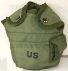 Usgi Military 1 Qt Quart Insulated Canteen Cover Od 1qt Pouch W  Alice Clips Exc