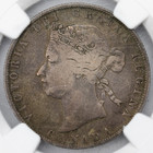 Canada 1871-h 50 Cents Half Dollar Silver Coin - Ngc Vf Details  cleaned 