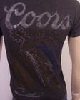 Vintage 90s Rare Coors Beer T-shirt Double Sided Tee Brews   Boots Sz S