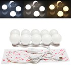 Hollywood Style Vanity Lamp With 10 Dimmable Bulbs