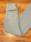 Vtg 1970s Wide Leg Flare Jeans  29x35 American Graffiti Unisex Bellbottom