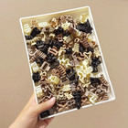 Beige Mixed Pack Small Clips  Cute Girl Accessories - Perfect For Daily Use