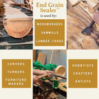 End Grain Sealer Clear 32oz By   Prevents End Grain Crack