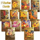 55pcs Pokemon Card Foil Gold Pack Cards Tcg Gx Vmax Gx Card Charizard Rare New