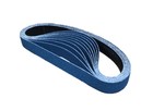 10x File Sanding Belts Zirconium 40 60 80 120 Grit Abracs Blue 10 13 20mm