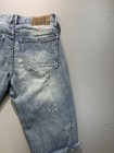 Grindhouse Denim Shorts Mens Sz 30 Blue Paint Splatter Distressed 